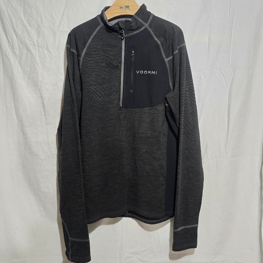 VOORMI Made in USA Men's Access NXT 1/4 Zip Pullover - Gunmetal Gray - Sz M*